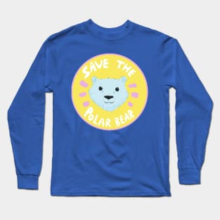 Save the Polar Bear Long Sleeve T-Shirt